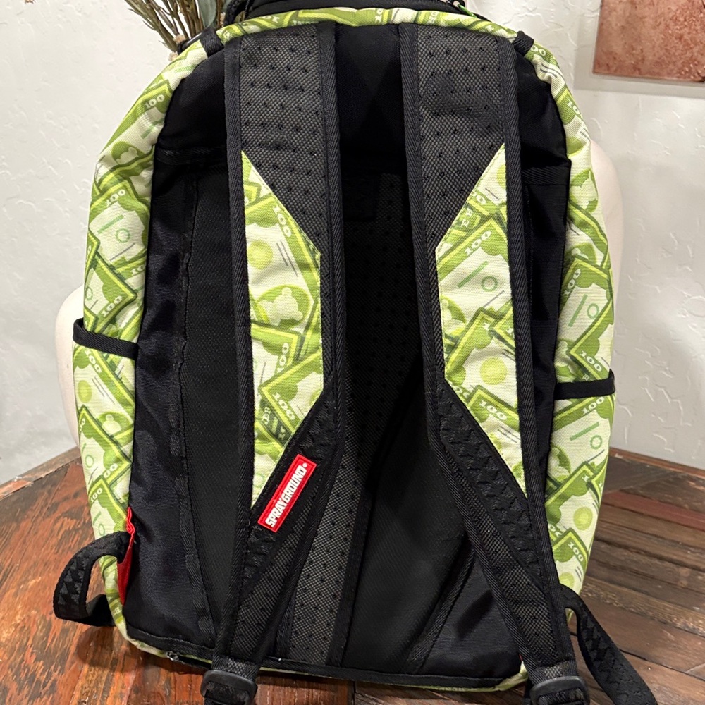 Rare Sprayground Diablo Money Dreams Backpack, a limited edition NWOT - Picture 6 of 9
